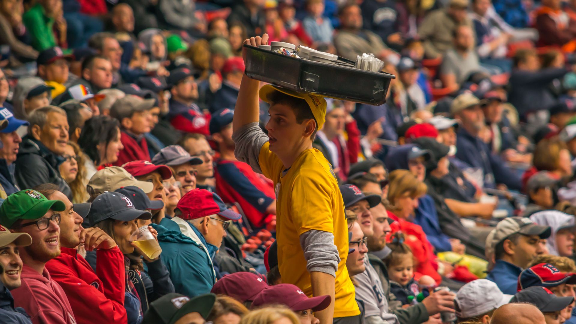 Red Sox Fan Makes the ‘Catch of the Day’ with Unconventional ‘Glove’ [WATCH]