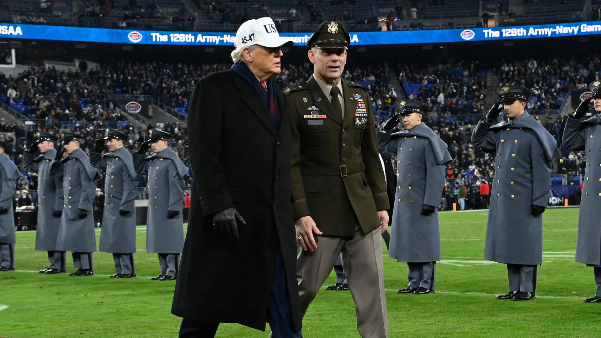 Army–Navy Crowd Goes Wild for Trump as He’s Introduced Before Coin Toss [WATCH]